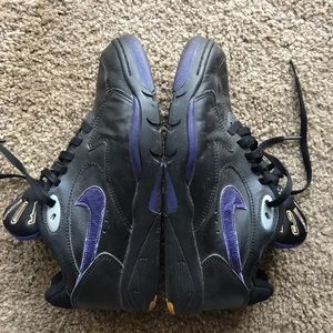 1993 nike force basketball shoes lakers size 9.5